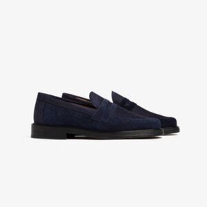 Aime Leon Dore ALD Penny Loafers in midnight blue